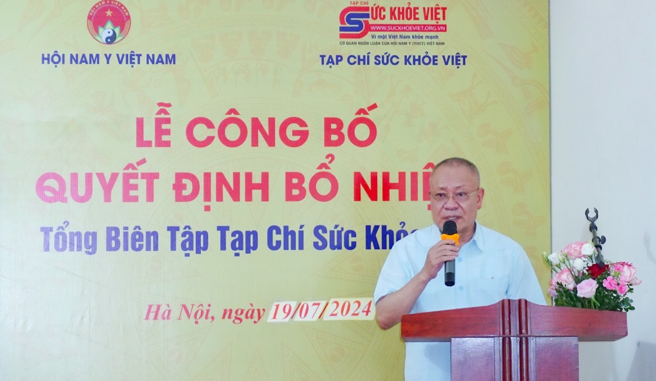 Hà Nội: Nhà báo Chúc Kim Vinh giữ chức Tổng biên tập Tạp chí Sức khoẻ Việt