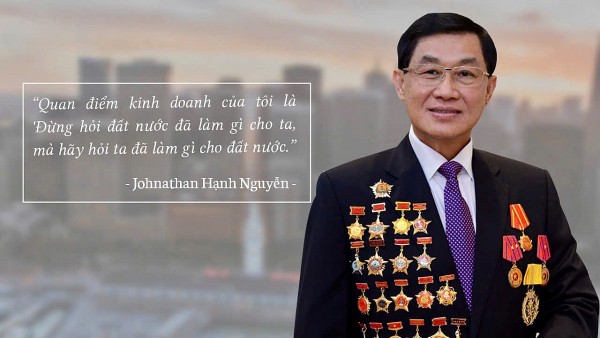 Doanh nhân Jonathan Hạnh Nguyễn- Đạo kinh doanh luôn hướng về nguồn cội