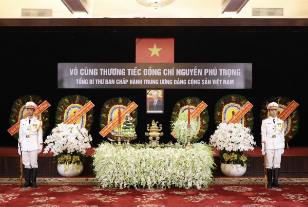 Lễ viếng Tổng Bí thư Nguyễn Phú Trọng tại Thành phố Hồ Chí Minh