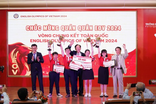 English Olympics of Vietnam (EOV) 2024 :“Sân chơi” bổ ích dành cho giới trẻ yêu mến tiếng Anh