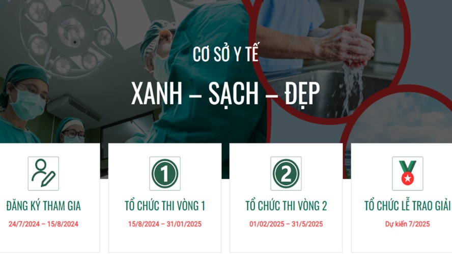 Chuẩn bị tổ chức cuộc thi Cơ sở y tế xanh - sạch - đẹp lần thứ I