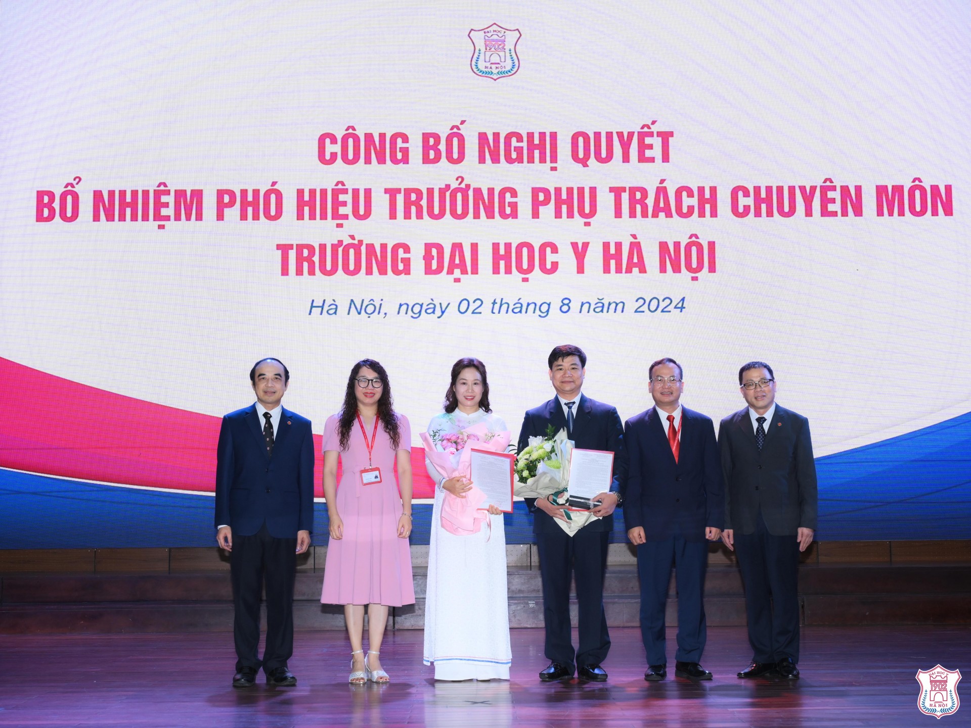 Trường Đại học Y Hà Nội bổ nhiệm 2 Phó Hiệu trưởng