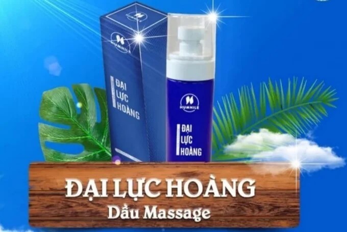 Dầu massage Đại Lực Hoàng bị đình chỉ, thu hồi trên toàn quốc