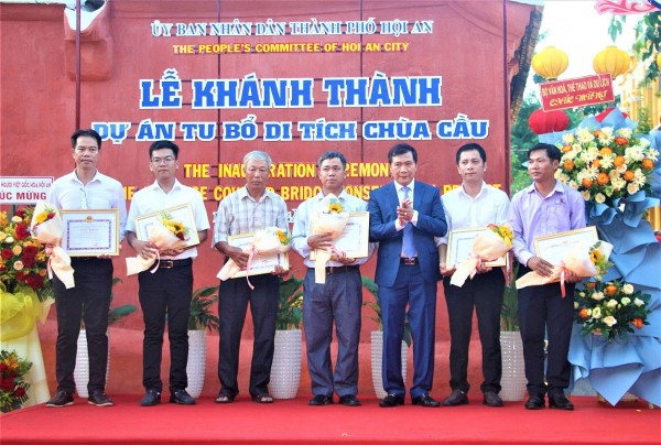 Khánh thành dự án tu bổ di tích Chùa Cầu Hội An