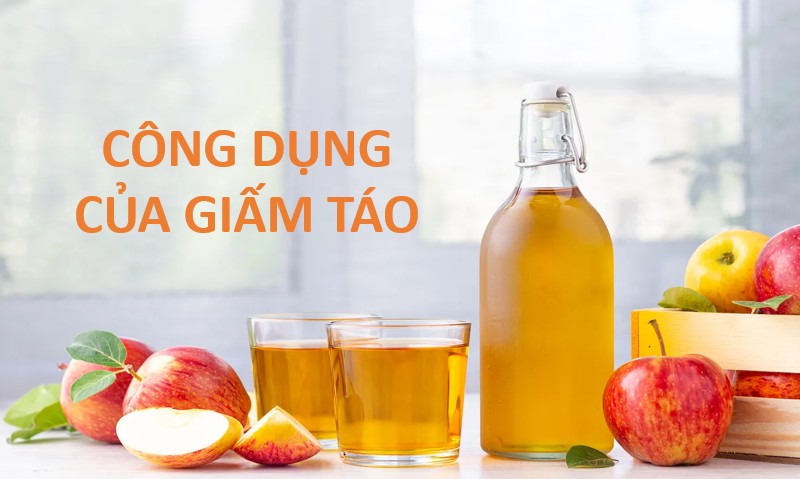 [Infographic] 5 công dụng của giấm táo