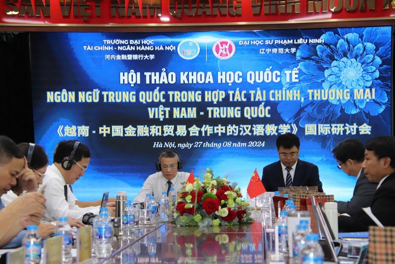 Hội thảo quốc tế: “Ngôn ngữ Trung Quốc trong hợp tác tài chính, thương mại Việt Nam – Trung Quốc” 2024