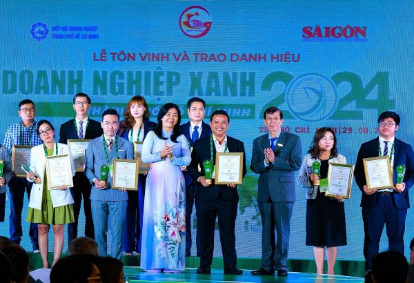 Công ty Cổ phần Việt Nam Kỹ nghệ Súc sản (VISSAN) vinh dự đón nhận danh hiệu Doanh Nghiệp Xanh Thành phố Hồ Chí Minh năm 2024