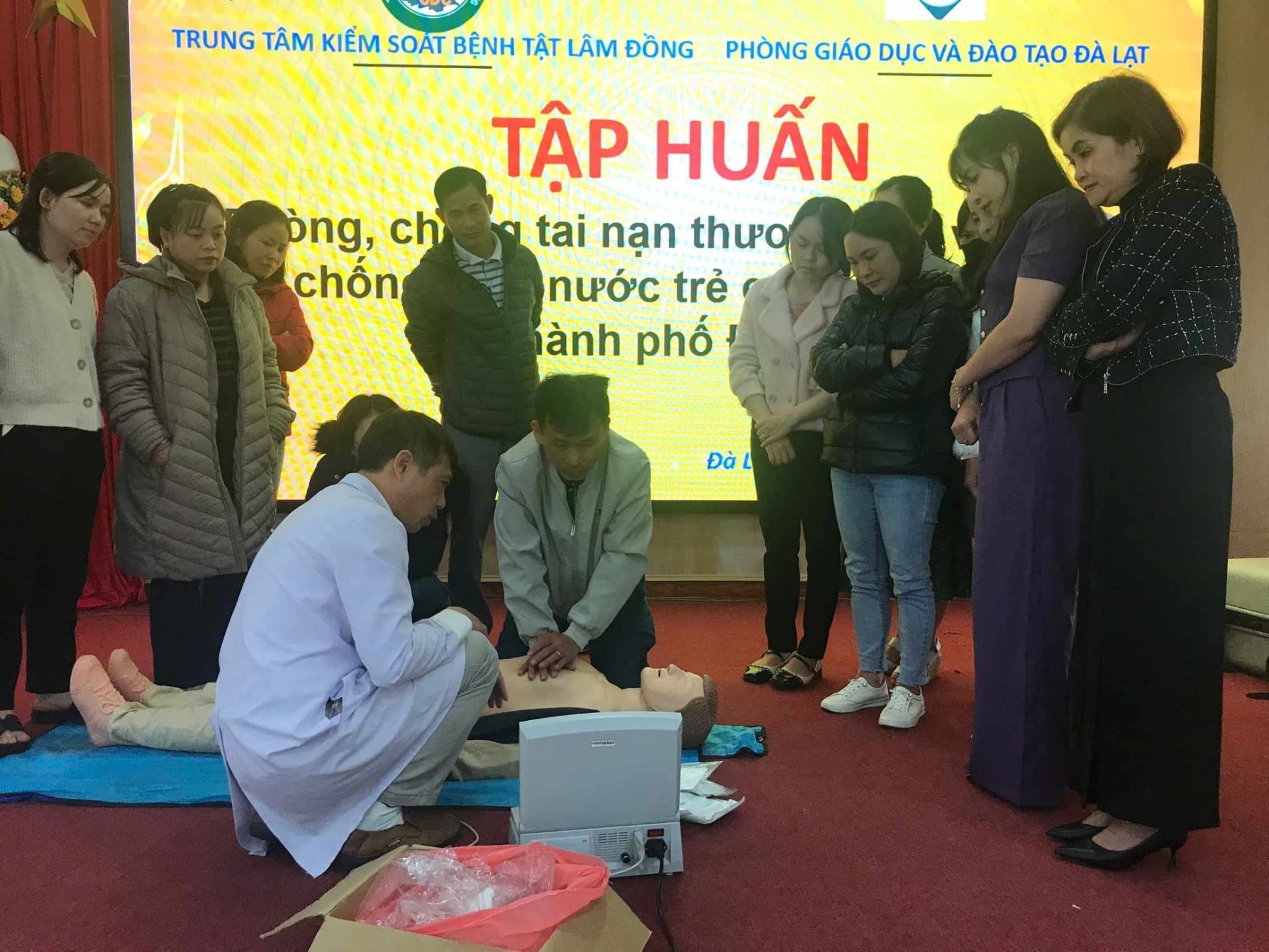 Lâm Đồng tập huấn phòng chống tai nạn thương tích, đuối nước ở trẻ em