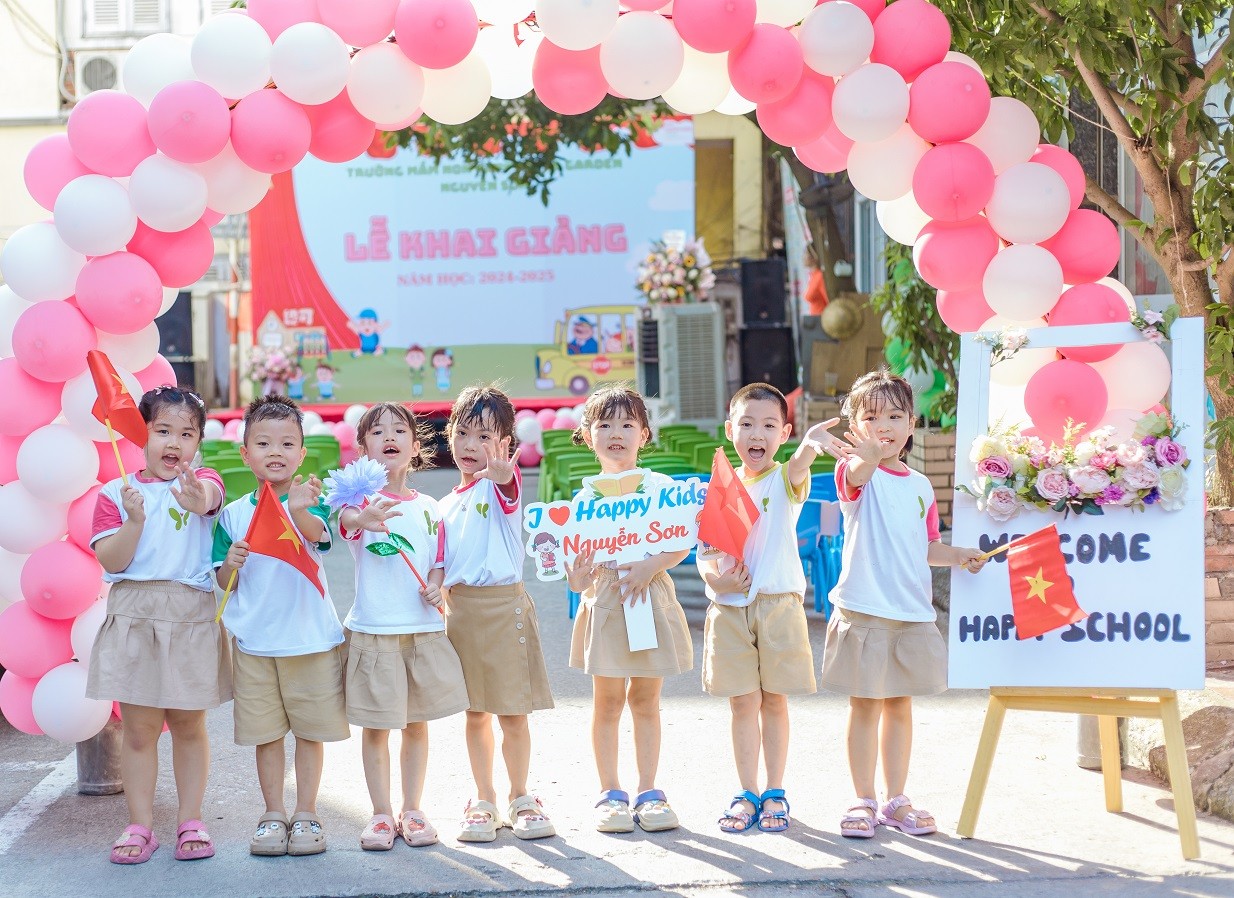 Trường Mầm non Happy Kids Garden Nguyễn Sơn: “Lấy trẻ làm trung tâm”