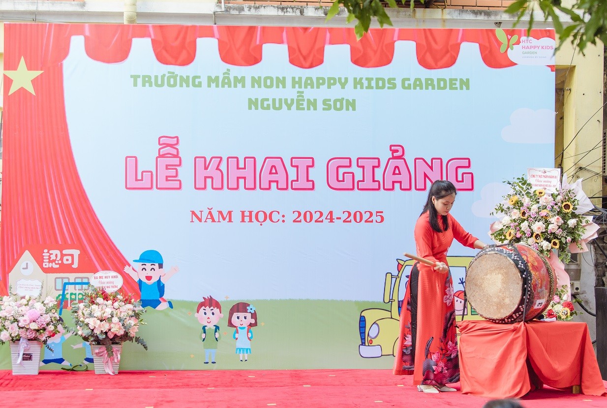 Trường Mầm non Happy Kids Garden Nguyễn Sơn: “Lấy trẻ làm trung tâm”