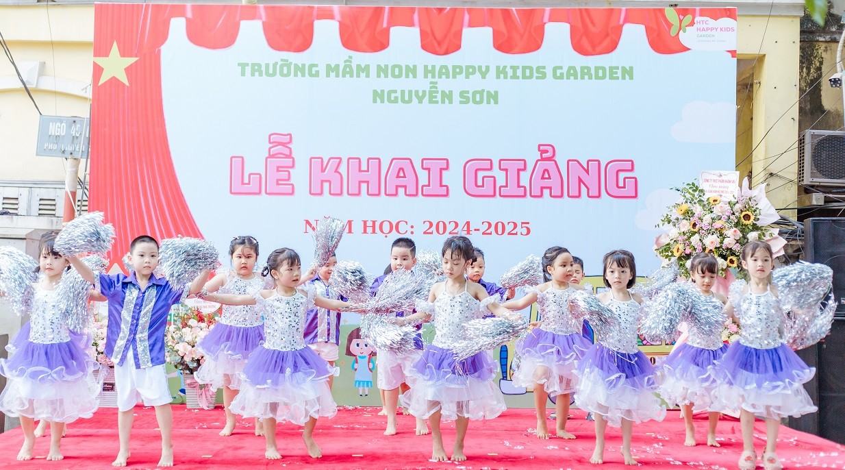 Trường Mầm non Happy Kids Garden Nguyễn Sơn: “Lấy trẻ làm trung tâm”