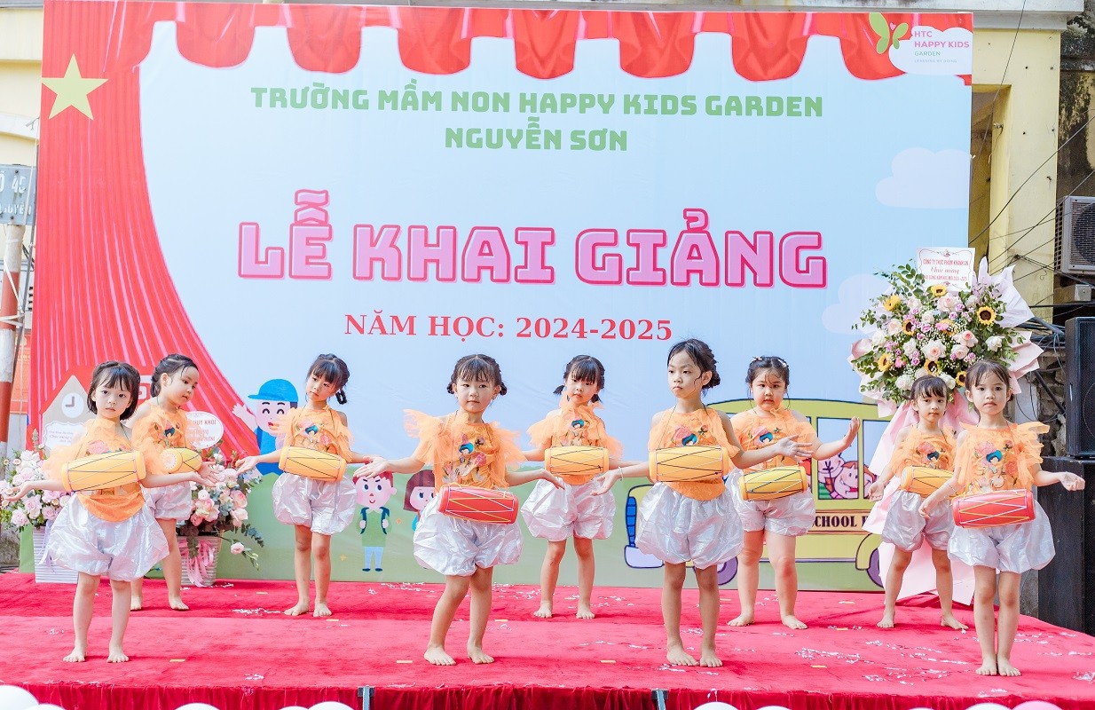 Trường Mầm non Happy Kids Garden Nguyễn Sơn: “Lấy trẻ làm trung tâm”