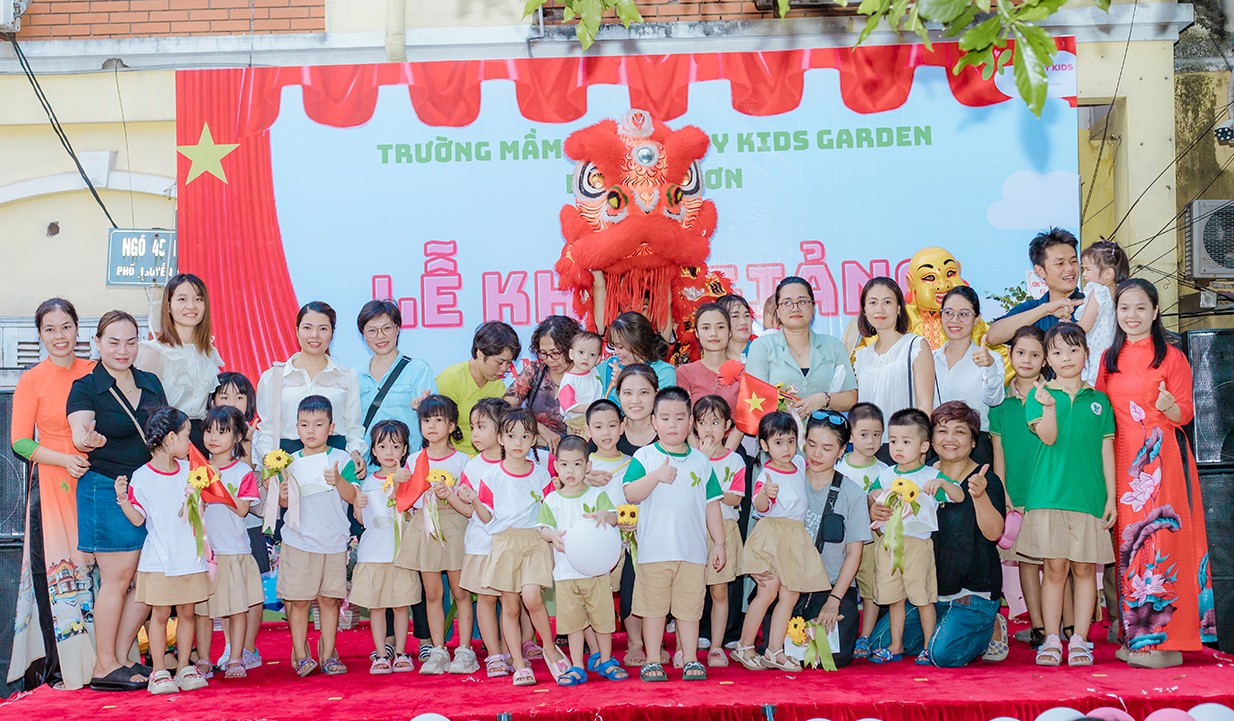 Trường Mầm non Happy Kids Garden Nguyễn Sơn: “Lấy trẻ làm trung tâm”