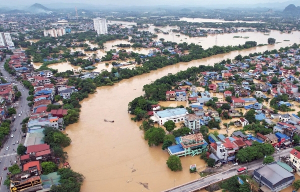 Hậu bão Yagi, miền Bắc lại hứng chịu lũ lụt