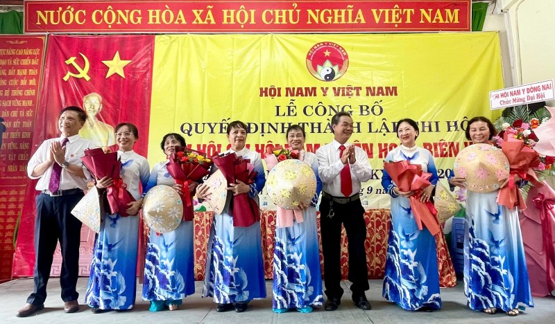 Thành lập và Đại hội đại biểu Chi hội Nam y Liên Hoa - Biên Hoà lần thứ I nhiệm kỳ 2024-2029