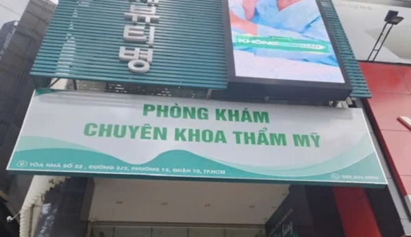 Đình chỉ hoạt động 2 năm và phạt 170 triệu tại Thẩm mỹ Chu