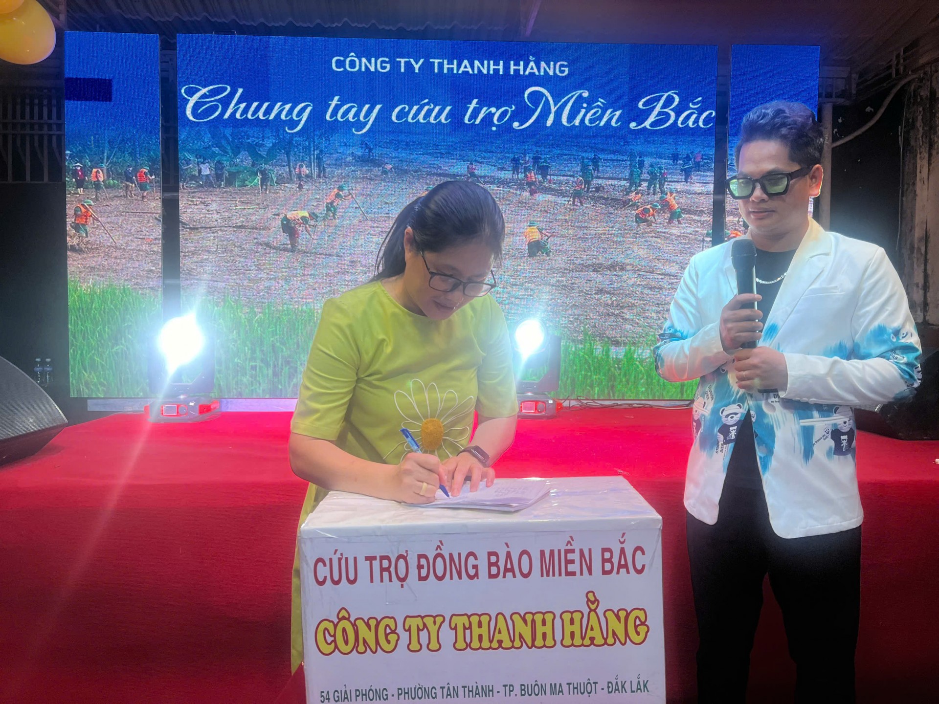 Nghĩa cử cao đẹp của công ty Thanh Hằng hướng về đồng bào vùng lũ phía Bắc ruột thịt.