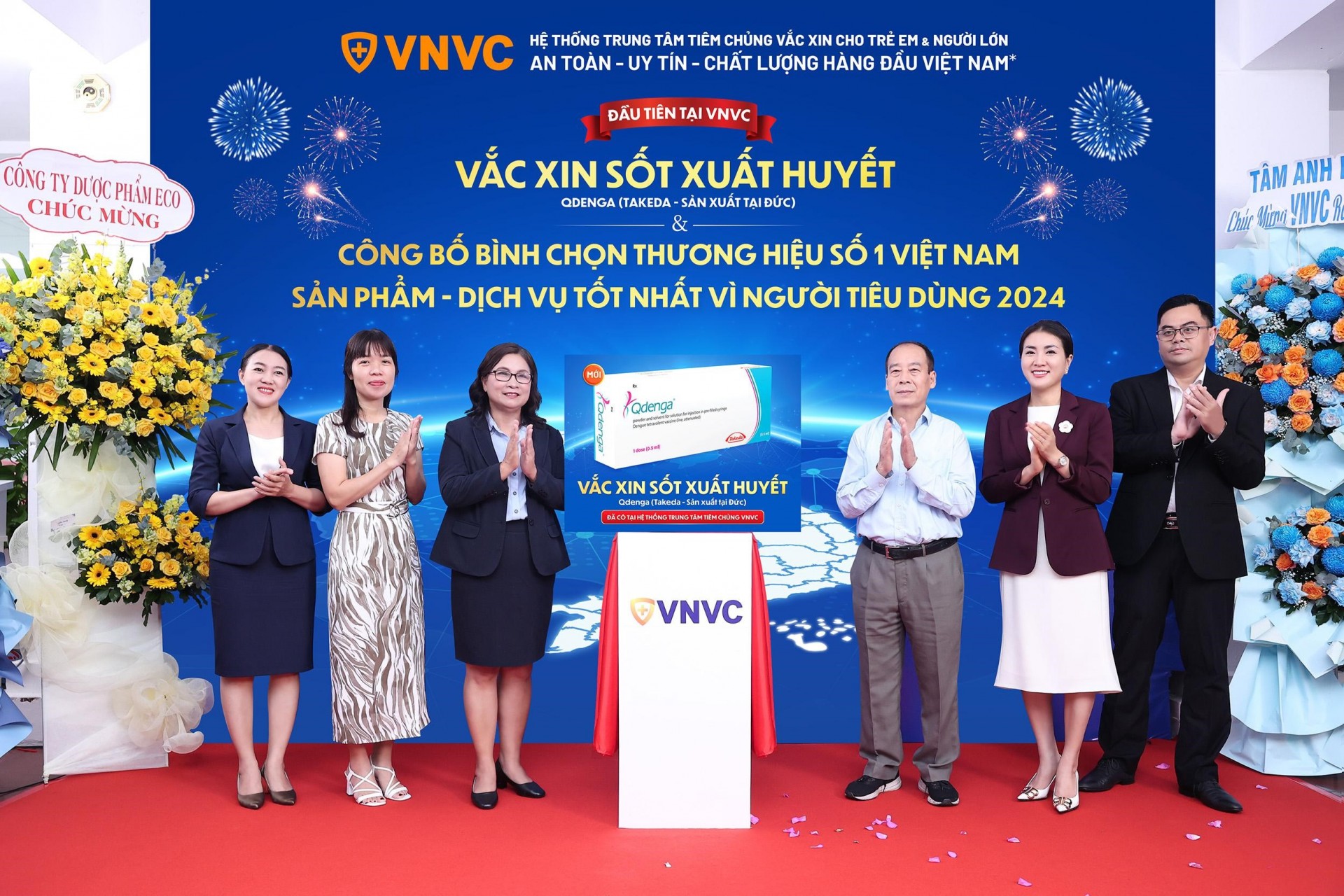 VNVC triển khai tiêm vắc xin sốt xuất huyết đầu tiên tại Việt Nam