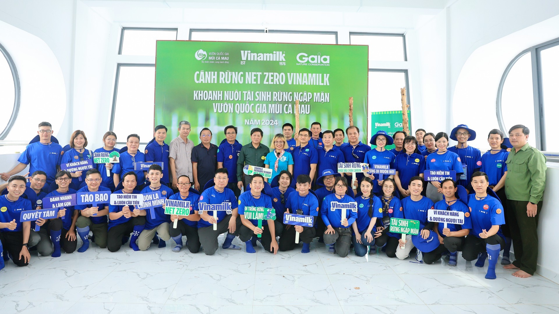 Vinamilk tích cực thực hiện Dự án cánh rừng Net Zero, hướng đến trung hòa khí nhà kính