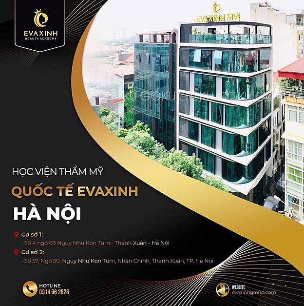 EvaXinh – Đơn vị đào tạo uy tín trong ngành làm đẹp