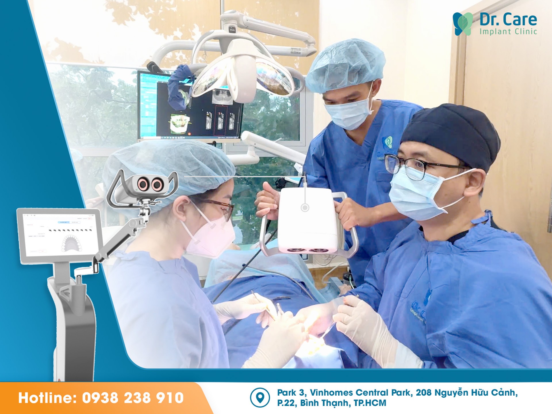 Dr. Care: Nha khoa tiên phong ứng dụng công nghệ cao trong trồng răng Implant