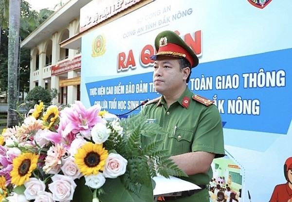 Đắk Nông: Quyết tâm tạo chuyển biến tích cực về ý thức chấp hành pháp luật giao thông cho lứa tuổi học sinh