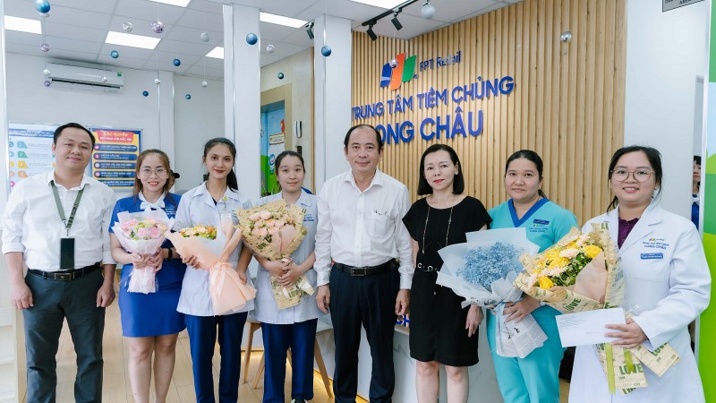 FPT Long Châu cấp cứu thành công bé gái bị hóc dị vật