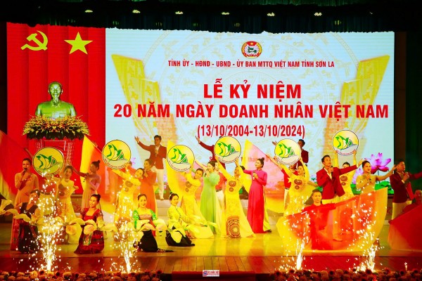 Sơn La: Kỷ niệm 20 năm Ngày Doanh nhân Việt Nam (13/10/2004 - 13/10/2024)