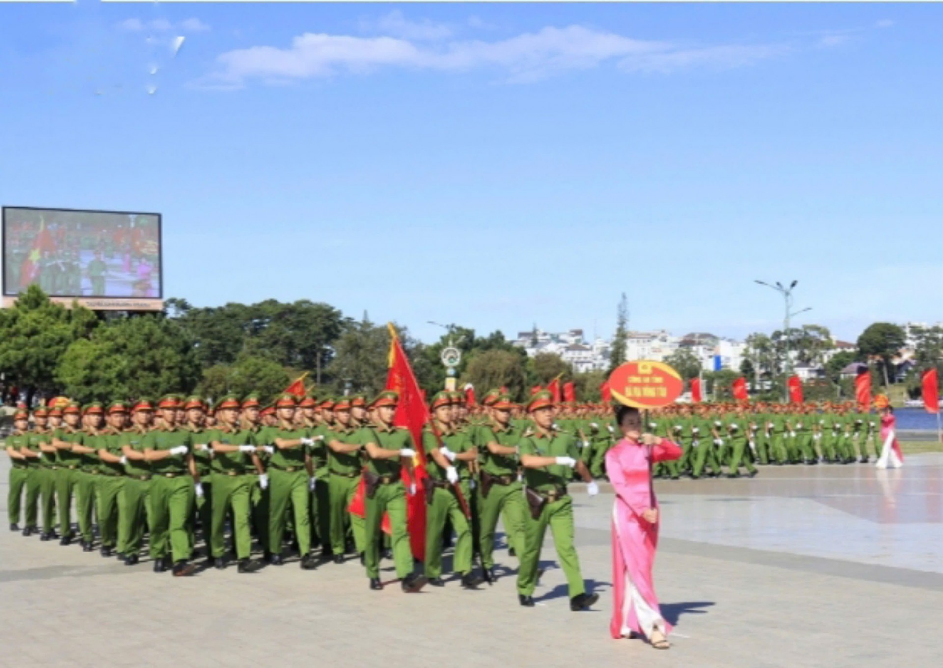 Công an tỉnh Bình Dương đạt giải nhì toàn đoàn tại hội thi điều lệnh, quân sự, võ thuật CAND