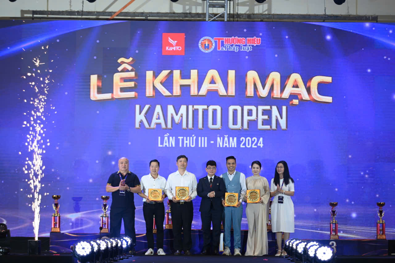 Khai mạc giải cầu lông Kamito Open tranh cúp Thương hiệu và Pháp luật lần thứ III – năm 2024