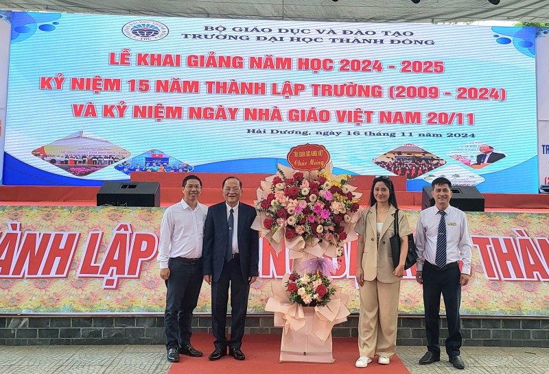 Trường Đại học Thành Đông tổ chức Lễ kỷ niệm 15 năm ngày thành lập trường