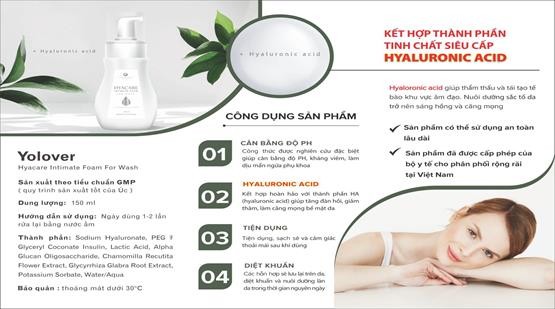 Hyacare Intimate - chăm sóc vùng kín toàn diện, tự tin yêu thương chính mình