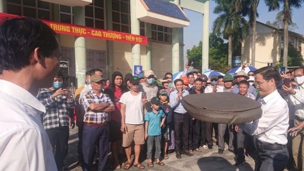 Hội thi pháo đất huyện Vĩnh Bảo – lưu giữ trò chơi truyền thống độc đáo của miền đất nhiều di sản văn hóa