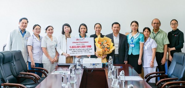 Lifestart Foundation đầu tư hơn 1,82 tỷ đồng góp phần nâng cao chất lượng khám, chữa bệnh tại Bệnh viện Phụ sản - Nhi Đà Nẵng