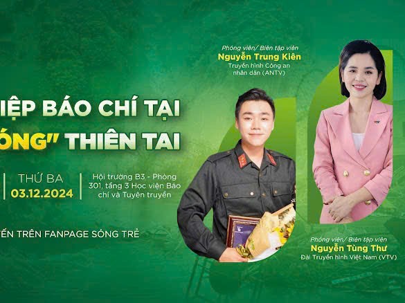 Sinh viên Báo chí sẽ tổ chức Tọa đàm trực tuyến: Tác nghiệp báo chí tại “điểm nóng’’ thiên tai