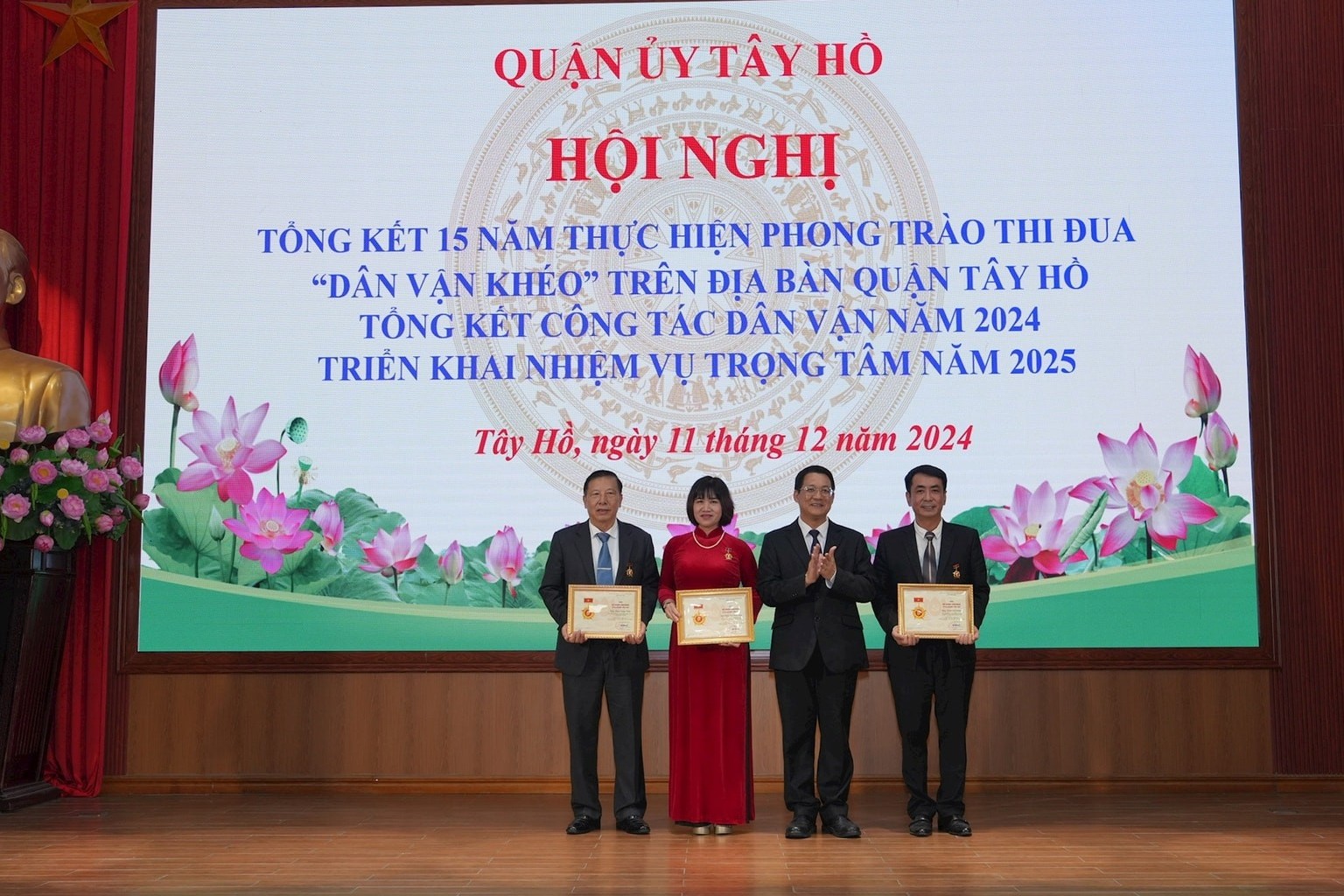 Quận Tây Hồ (Hà Nội): Lan tỏa phong trào “Dân vận khéo” xây dựng Thủ đô văn minh, hiện đại