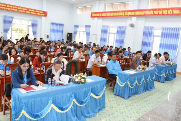 Liên đoàn lao động huyện Krông Bông tổng kết hoạt động năm 2024 và triển khai nhiệm vụ 2025