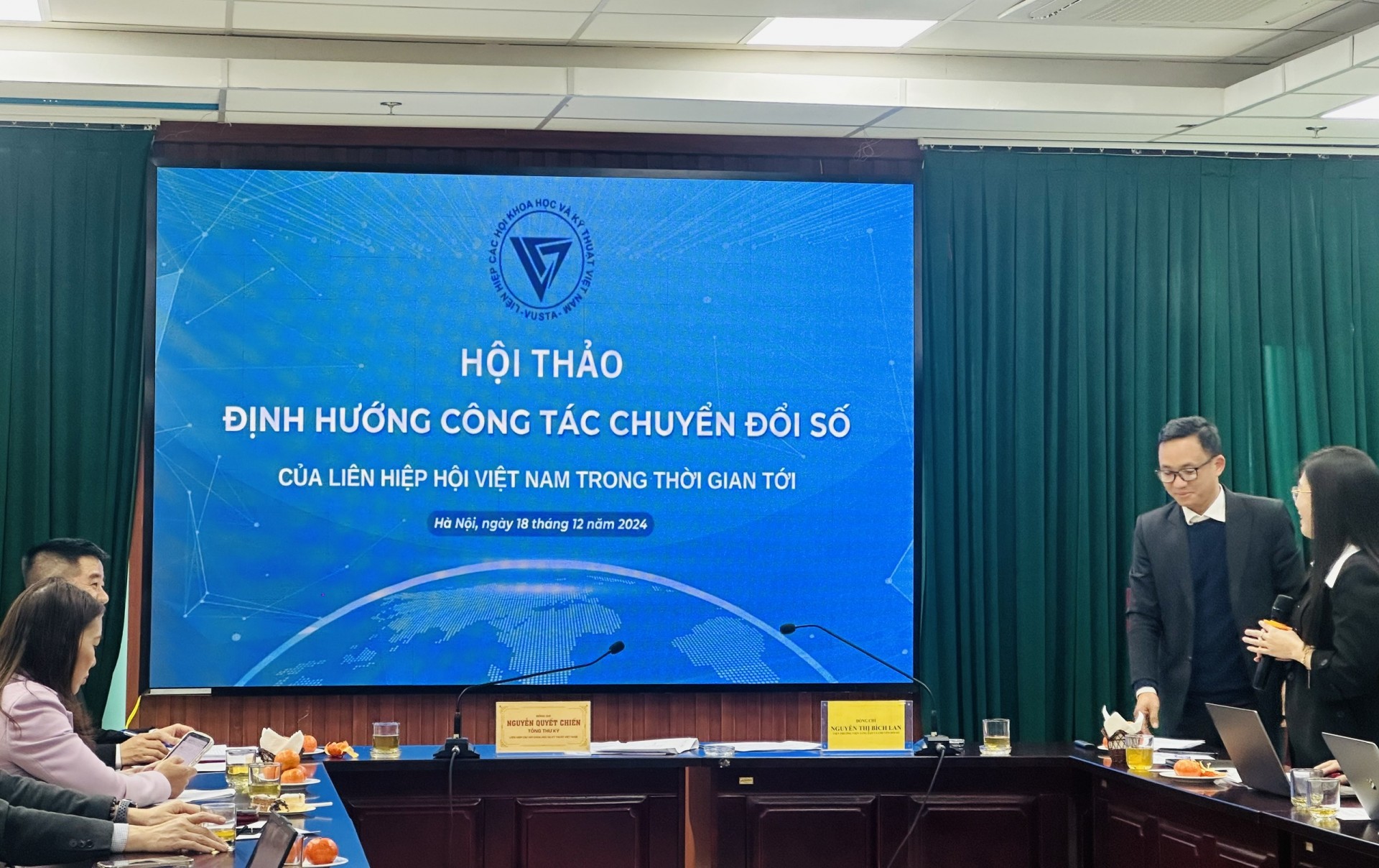 Liên hiệp các Hội Khoa học và Kỹ thuật Việt Nam (Liên hiệp Hội Việt Nam)  tổ chức Hội thảo chuyển đổi số