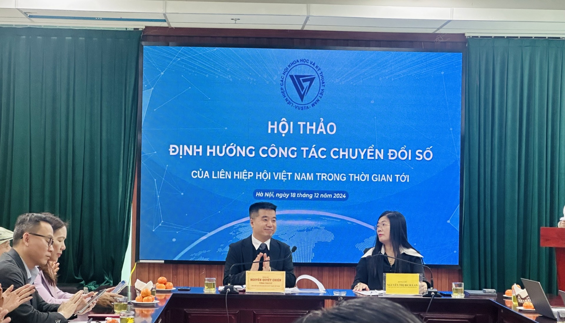 Liên hiệp các Hội Khoa học và Kỹ thuật Việt Nam (Liên hiệp Hội Việt Nam)  tổ chức Hội thảo chuyển đổi số