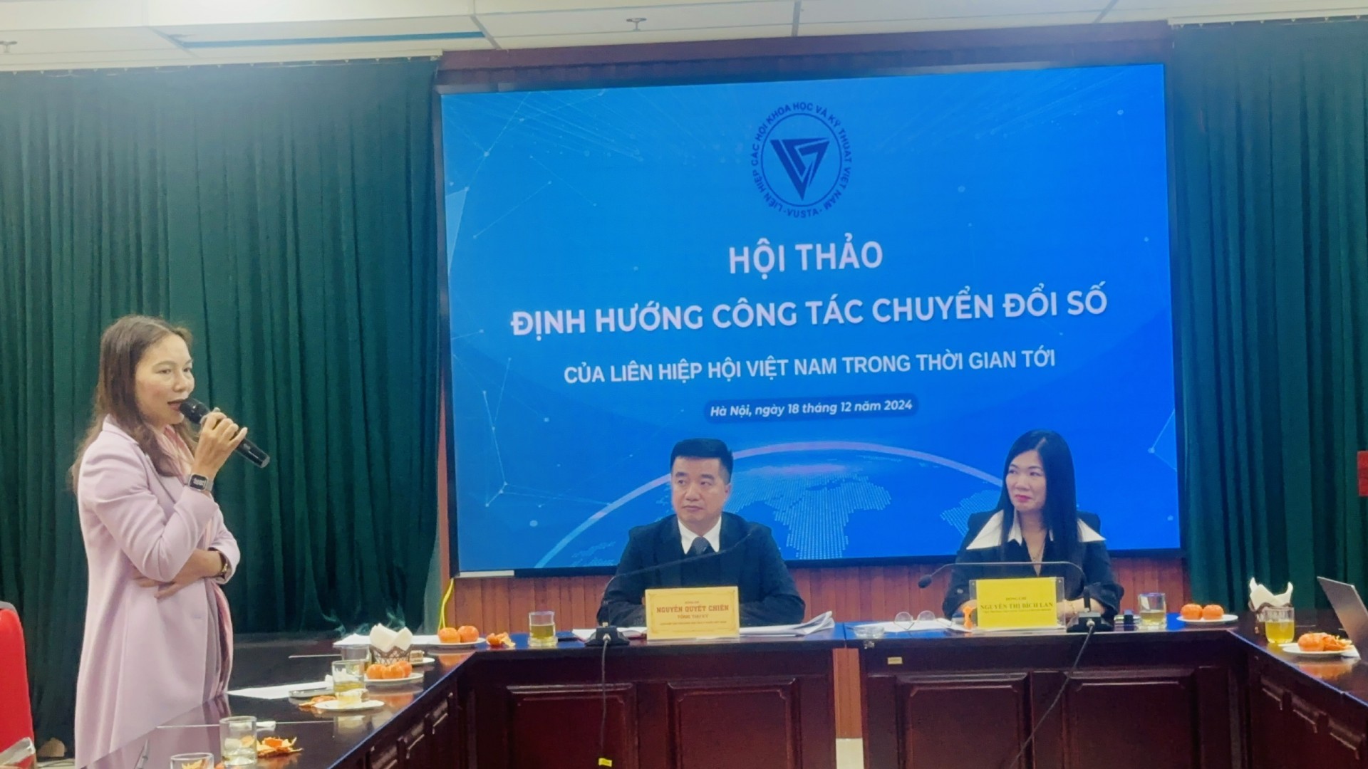 Liên hiệp các Hội Khoa học và Kỹ thuật Việt Nam (Liên hiệp Hội Việt Nam)  tổ chức Hội thảo chuyển đổi số