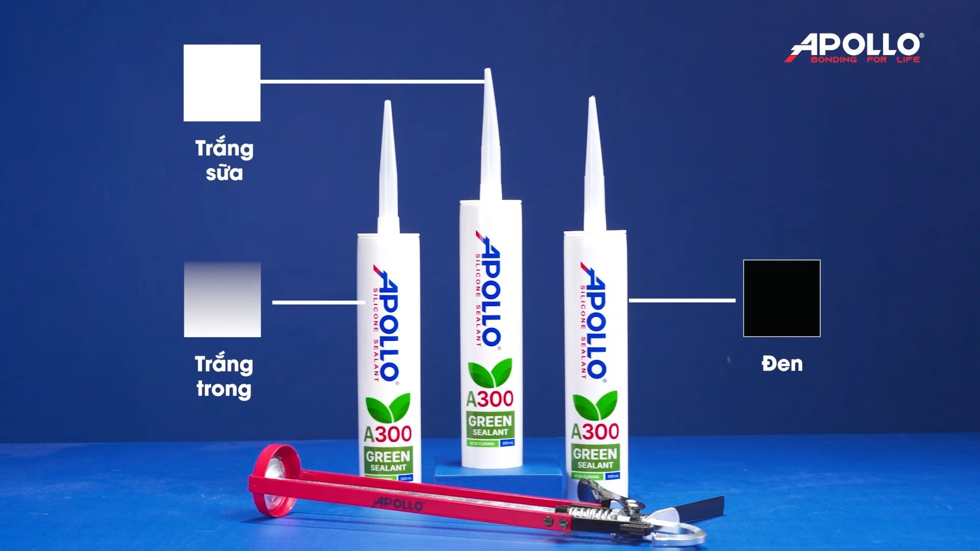 Tìm hiểu chất trám xanh: Giải pháp xanh cho công trình xanh - Keo Silicone A300 Green Sealant