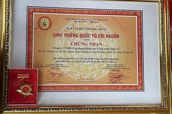 Ông Hà Văn Nam vinh dự được vinh danh tấm gương “Người tốt, việc thiện” năm 2024