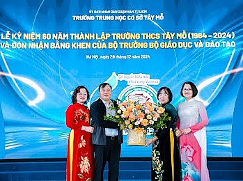 Hà Nội: 60 năm Trường THCS Tây Mỗ: Biểu tượng của truyền thống hiếu học và đổi mới