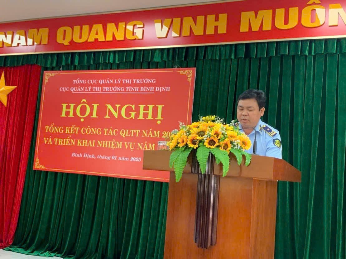Cục Quản lý thị trường tỉnh Bình Định tổng kết công tác Quản lý thị trường