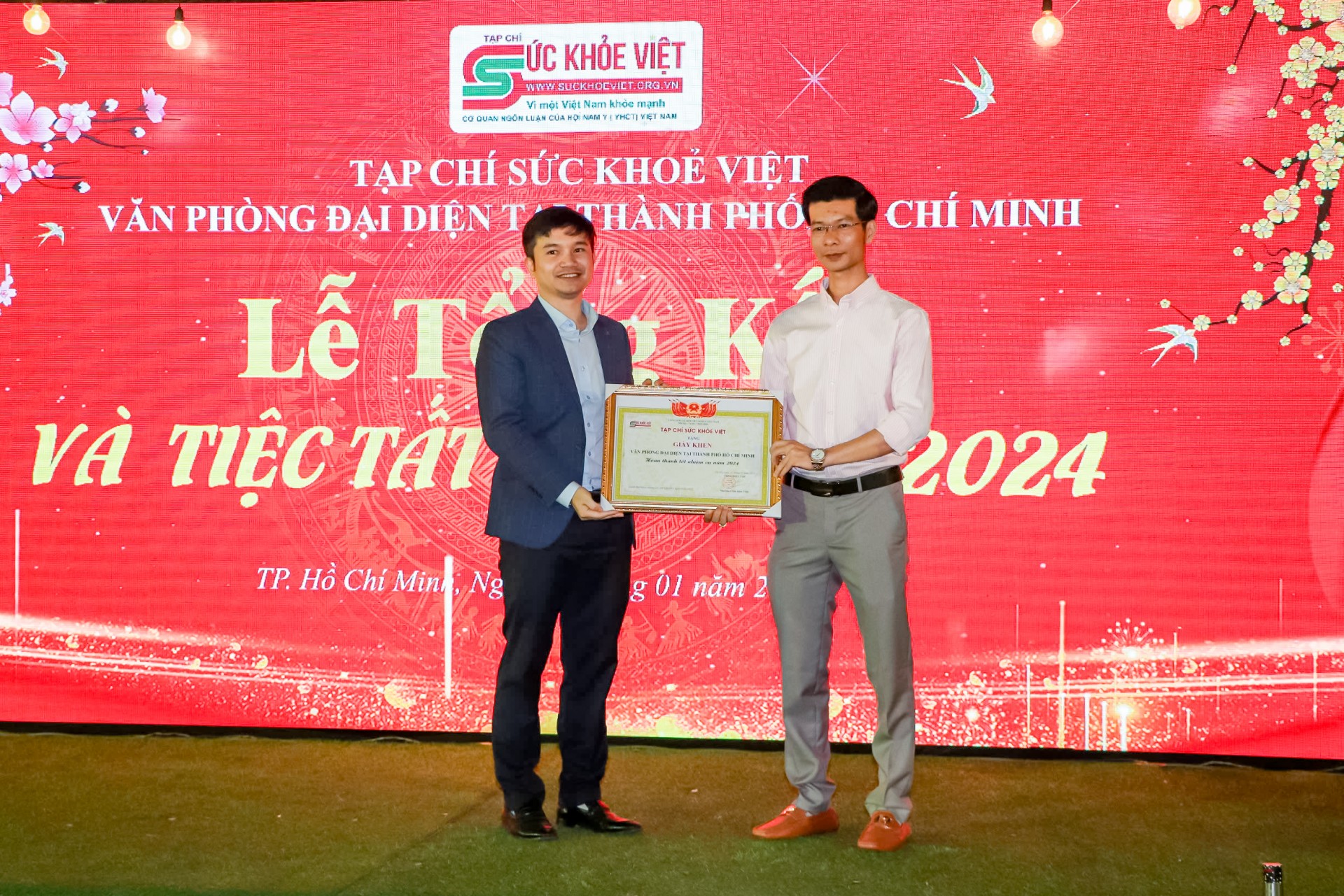 Tạp chí Sức khỏe Việt – VPĐD tại TP.HCM tổ chức chương trình tổng kết năm 2024