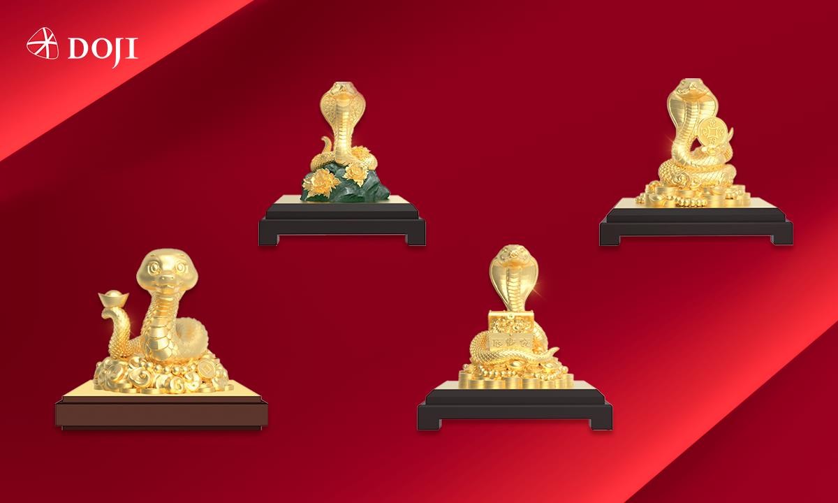 Giải mã thông điệp được gửi gắm trong BST vàng 24K năm Ất Tỵ của Doji Giải mã thông điệp được gửi gắm trong BST vàng 24K năm Ất Tỵ của Doji