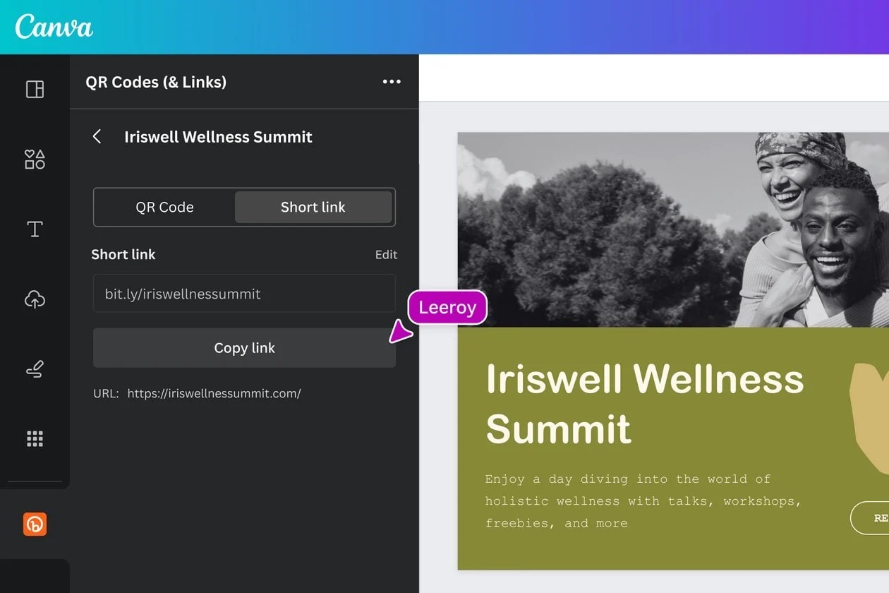 Cách rút gọn link bằng Canva một cách đơn giản Cách rút gọn link bằng Canva một cách đơn giản