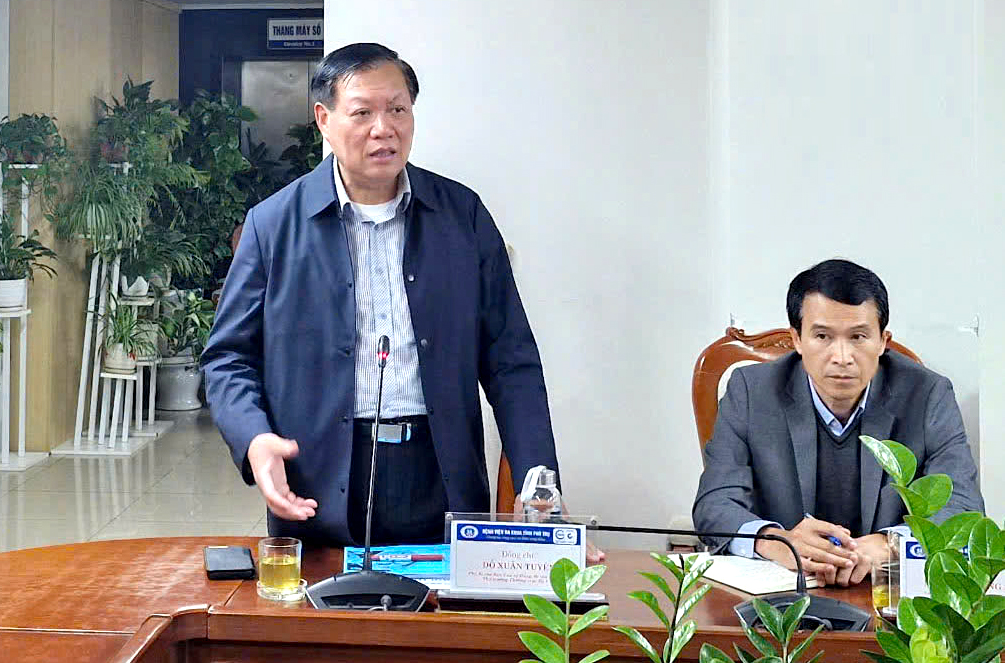 Xây dựng Bệnh viện Đa khoa tỉnh Phú Thọ lên hạng đặc biệt vào năm 2026