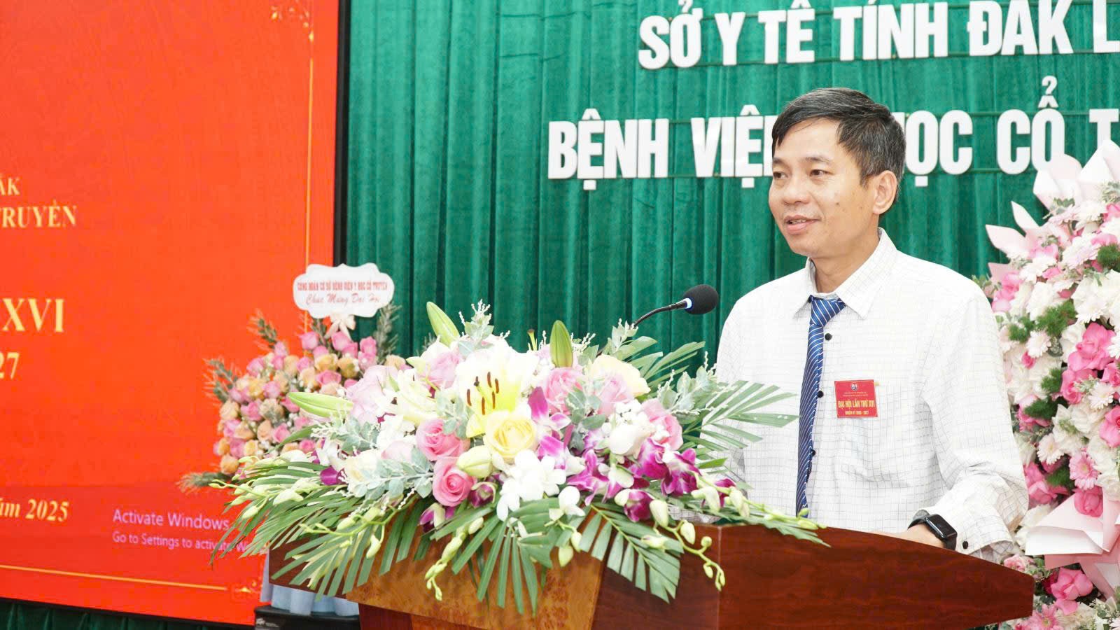 Đắk Lắk: Đại hội điểm Chi bộ Bệnh viện Y học cổ truyền lần thứ XVI, nhiệm kỳ 2025-2027