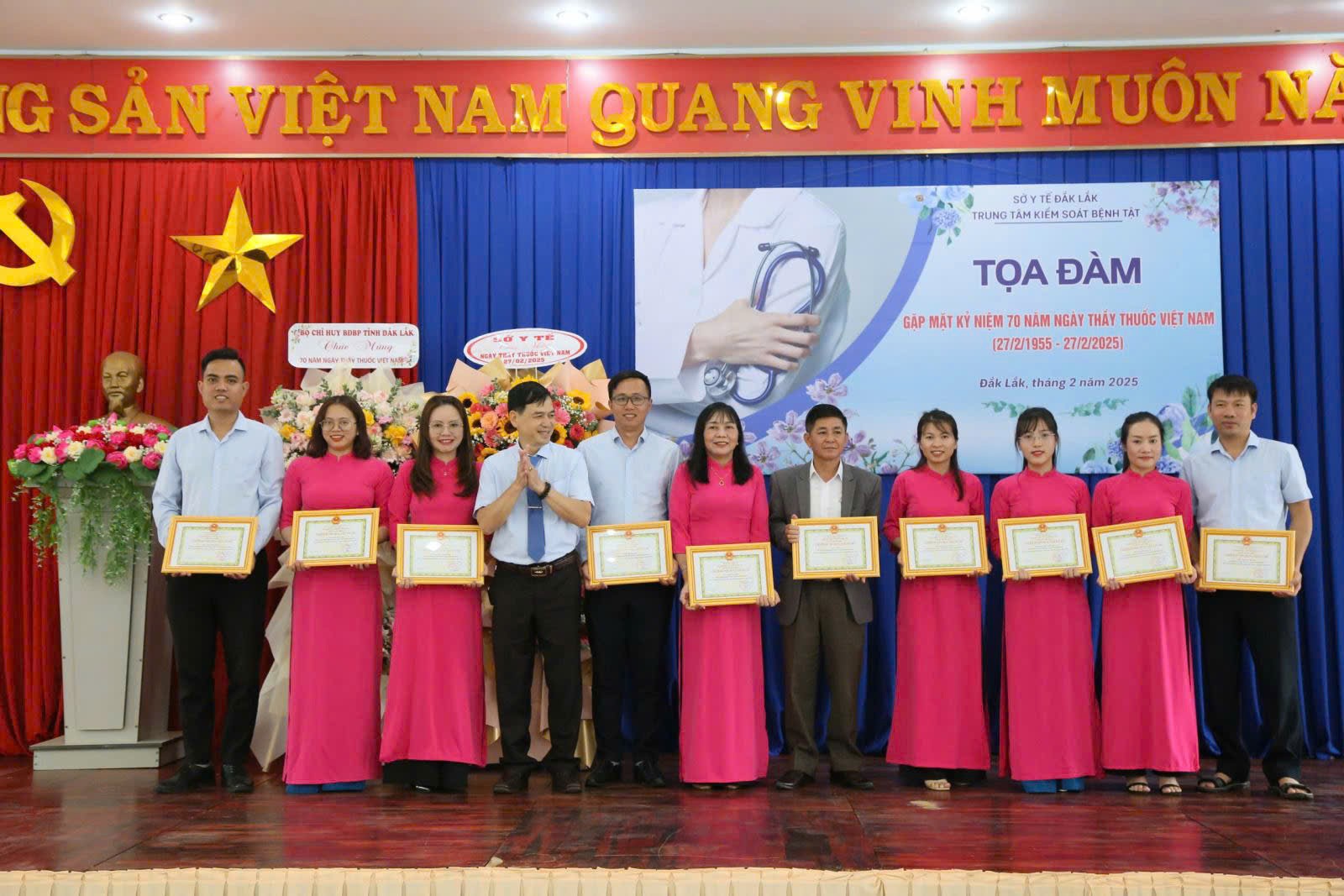Tổ chức tọa đàm kỷ niệm 70 năm ngày Thầy thuốc Việt Nam (27/02/1955- 27/02/2025)